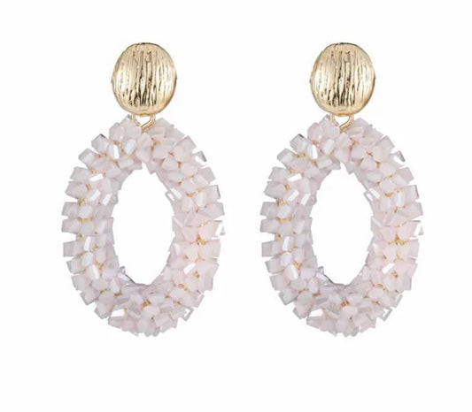 Earring | Statement lila