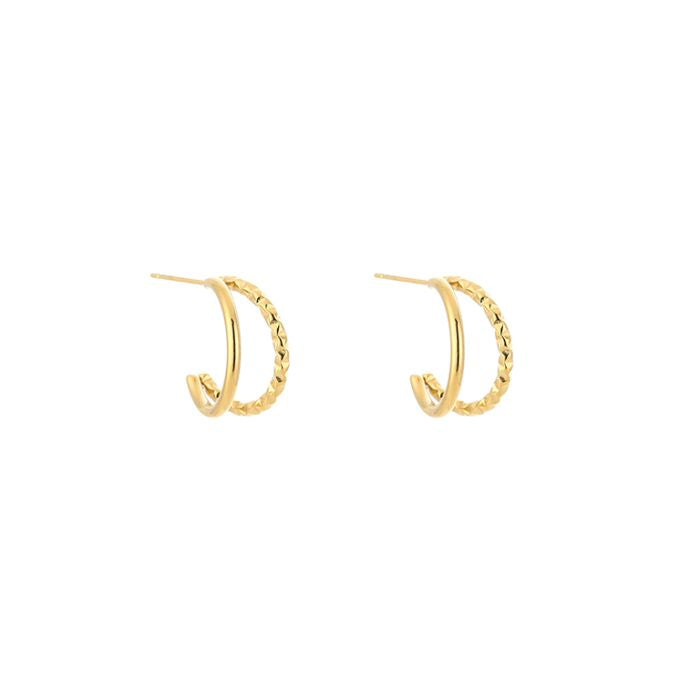 Earring | dubbel hoop