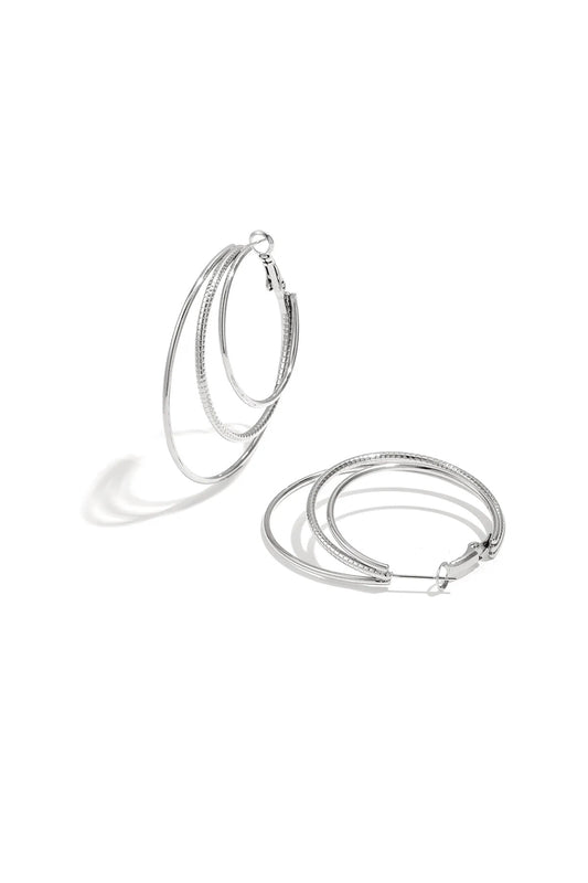 Earring | hoop double