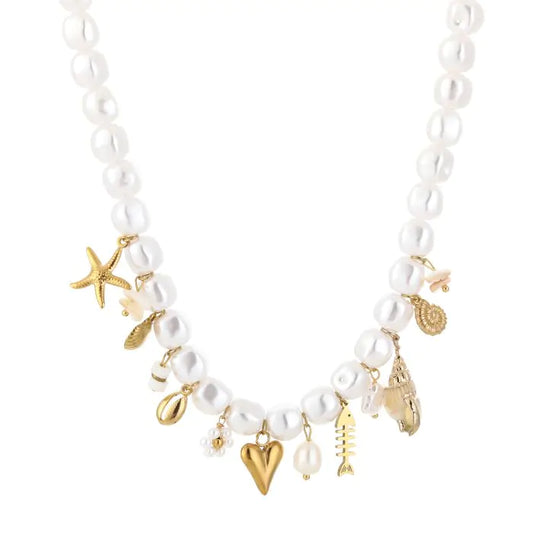Necklace | Summer white