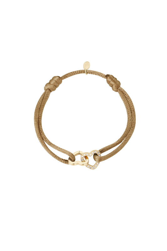 Bracelet | Satin beige