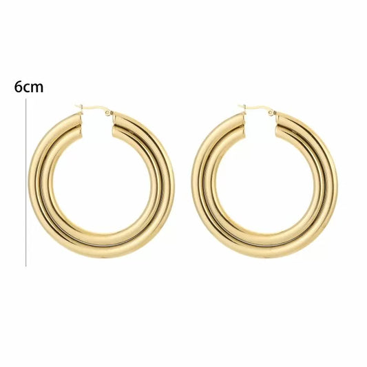 Earring | Hoop big dubble