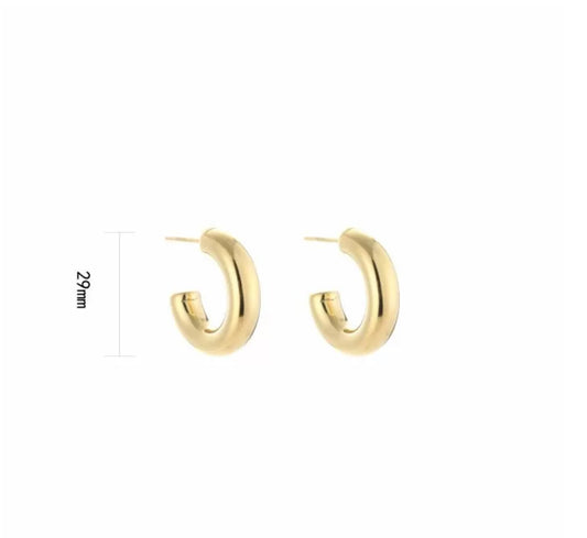 Earring | Basic hoop dun