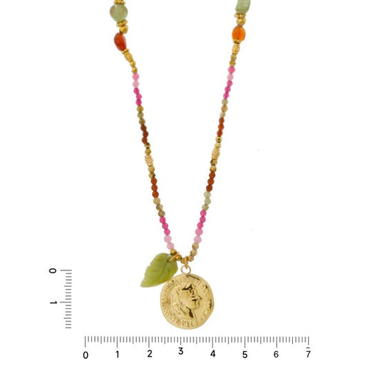 Necklace | Coin blossom