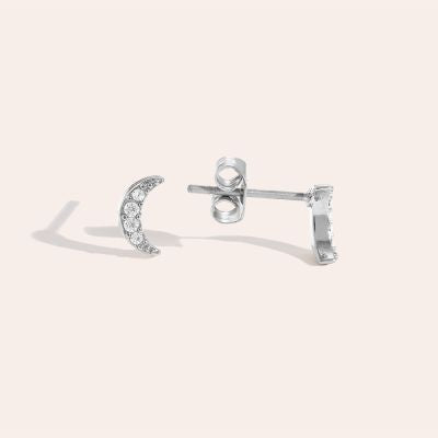 Earring | mini Moon dot