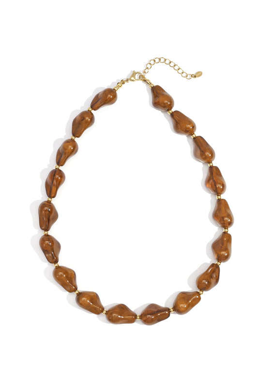 Necklace | Bold Brown