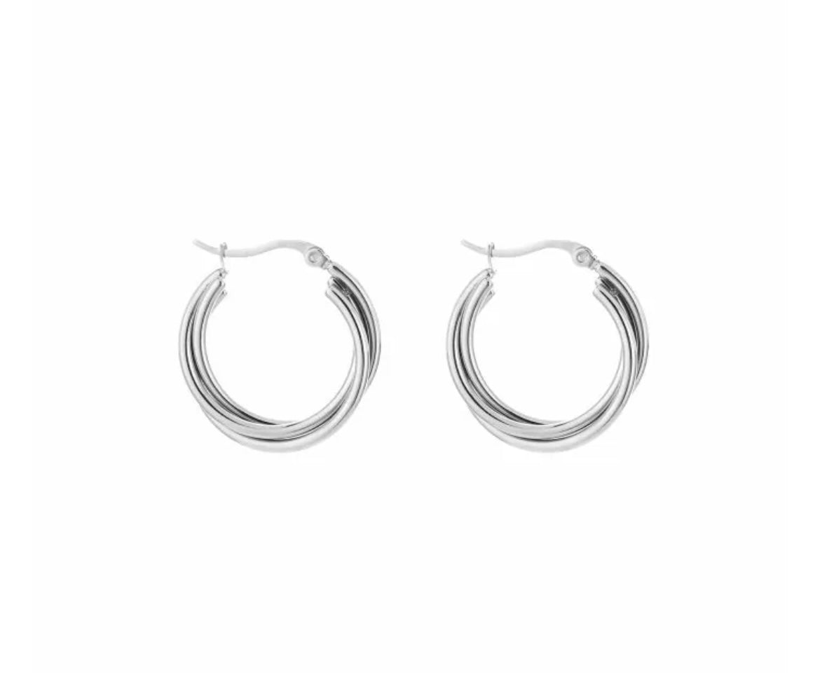 Earring |  double hoop s