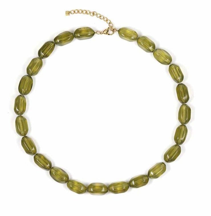 Necklace | Statement green