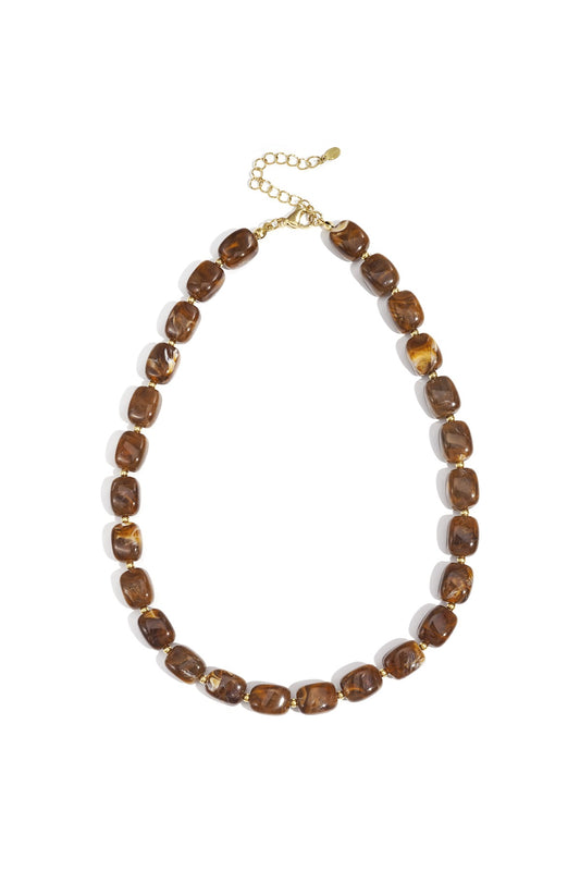 Necklace | Brown Bold