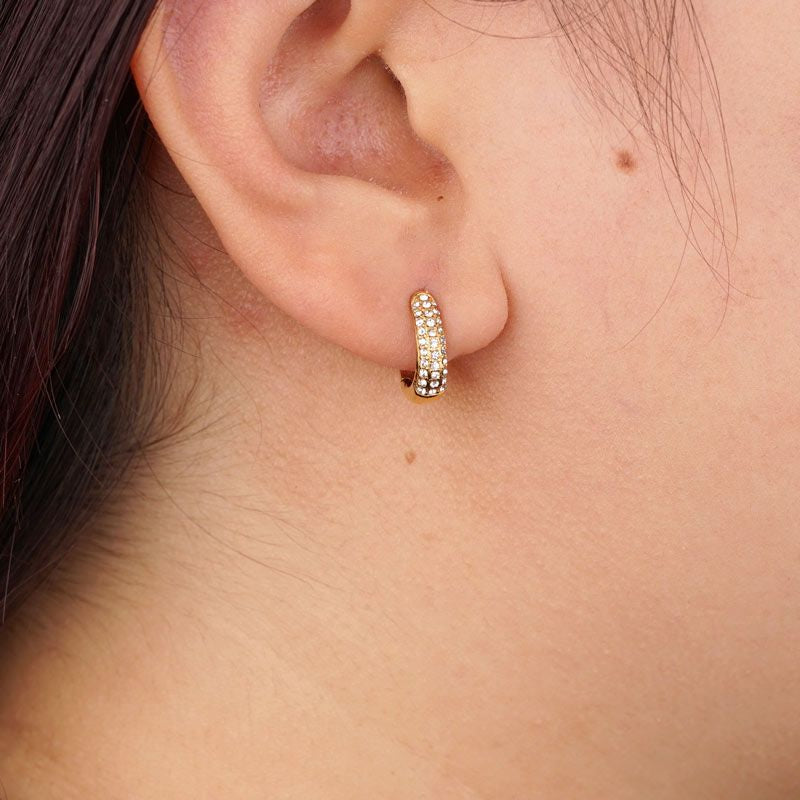 Earring | mini hoop glitter