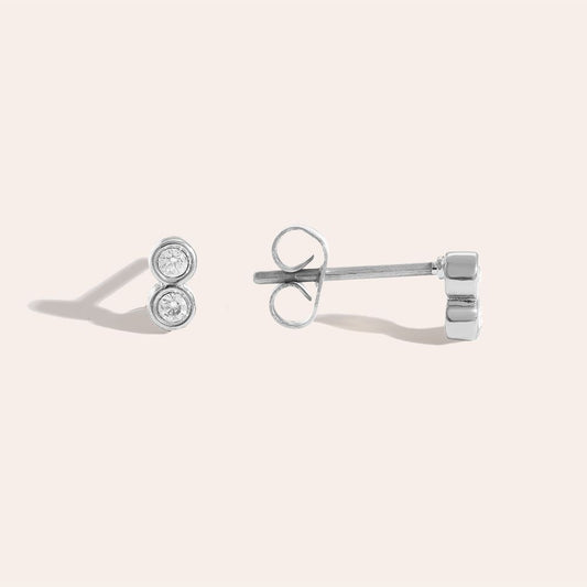 Earring | Dot double mini