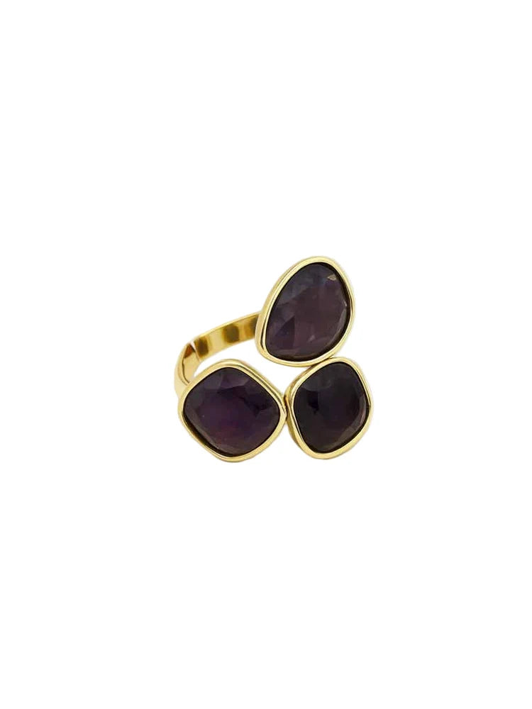 Ring | Big Stones purple