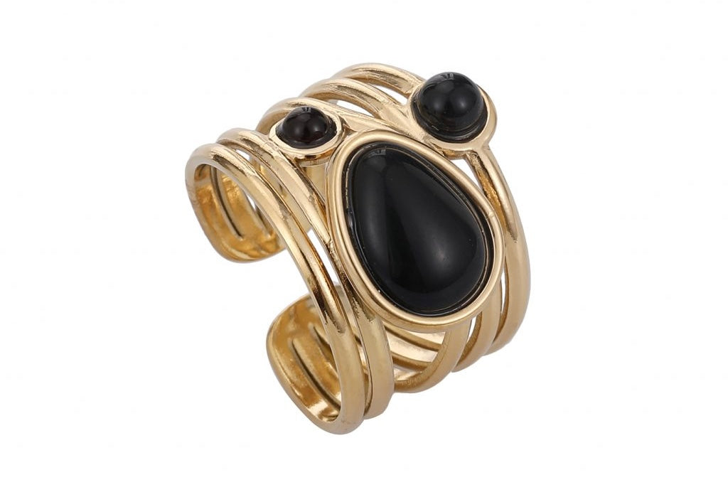 Ring | blackk blossom