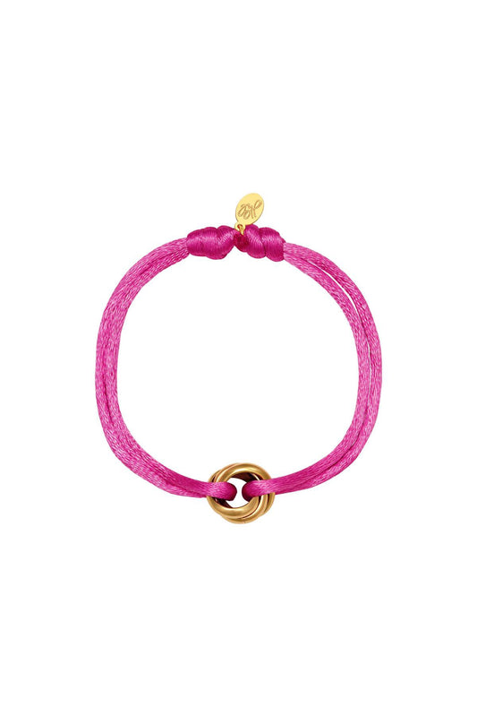 Bracelet | Fuchsia knot