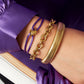 Bracelet | Purple knot