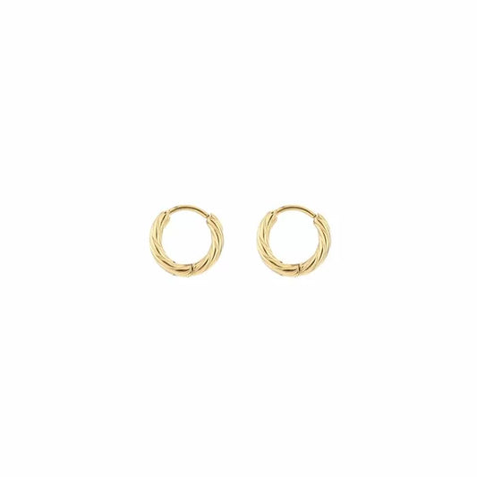 Earring | Hoop mini swirl