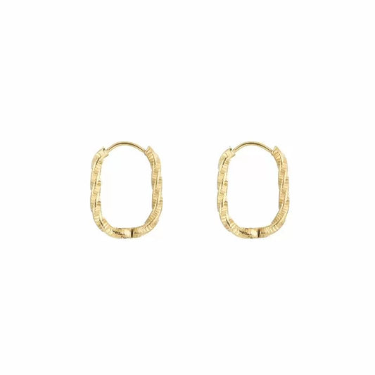 Earring | Square swirl