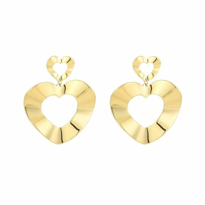 Earring | Heart wave