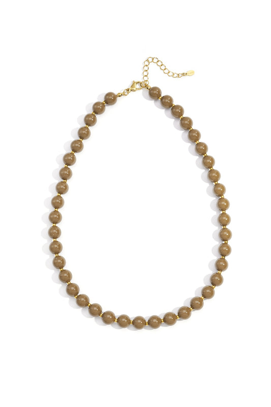 Necklace | Bold Brown