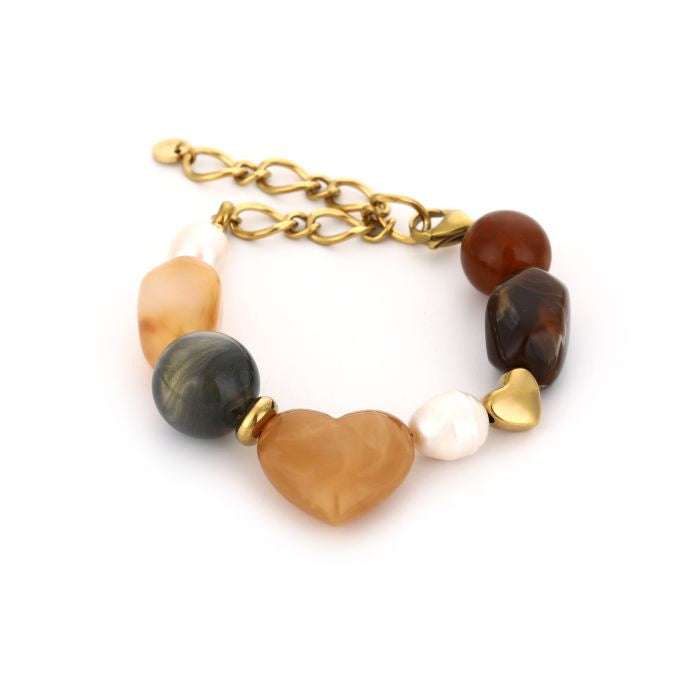 Bracelet | Bold Heart khaki