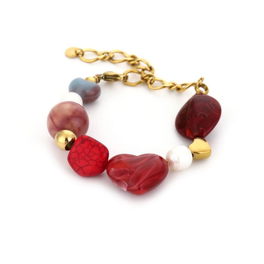 Bracelet | Bold Heart red