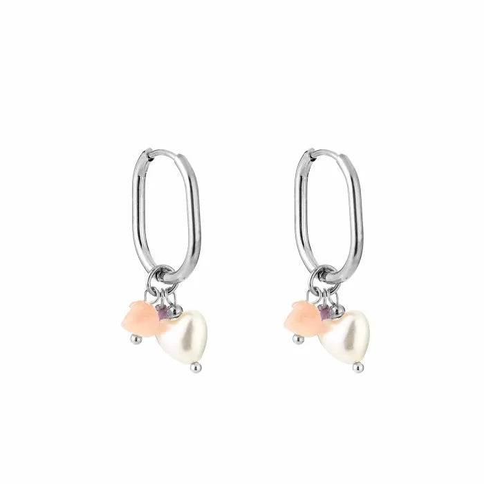Earring |  Pearly Pink