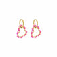 Earring |  Pink heart