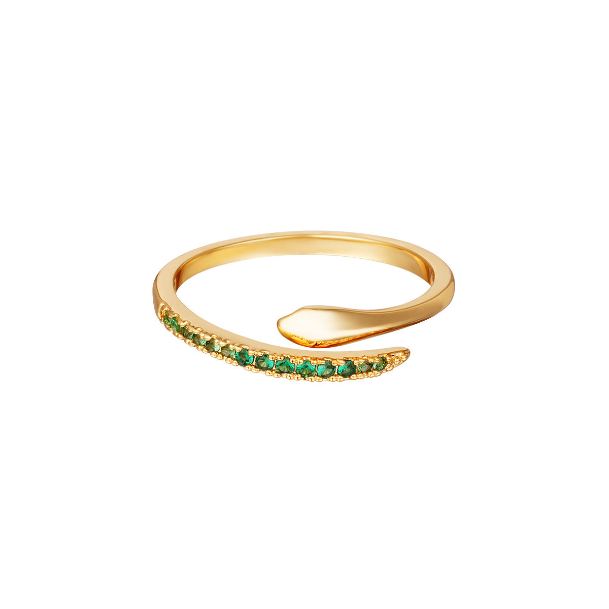 Ring | Snake green