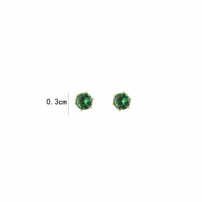 Earring | Dotti green