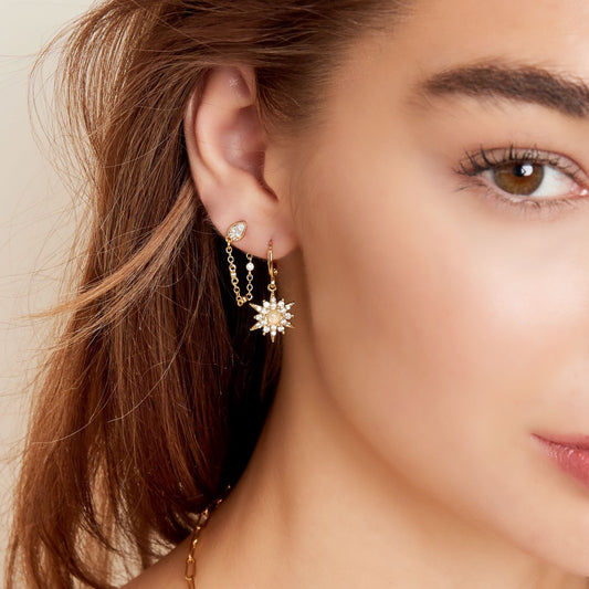 Earring |  Sparkle drop