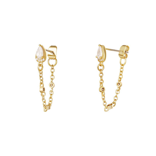 Earring |  Sparkle drop